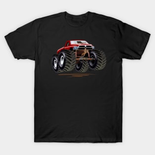 Cartoon Monster Truck T-Shirt